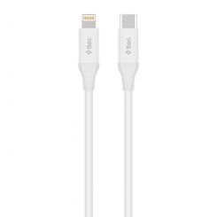 Кабель Ttec USB Type-C - Lightning (M/M), 1.5 м, White (2DK40B)