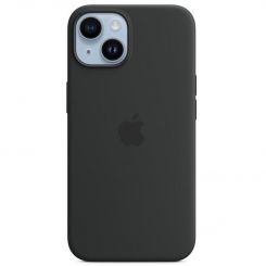 Чехол-накладка Apple Silicone Case with MagSafe для Apple iPhone 14 Midnight (MPRU3)