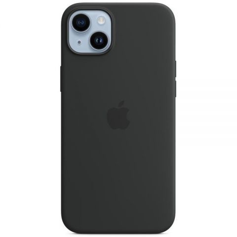 Чехол-накладка Apple Silicone Case with MagSafe для Apple iPhone 14 Plus Midnight (MPT33)