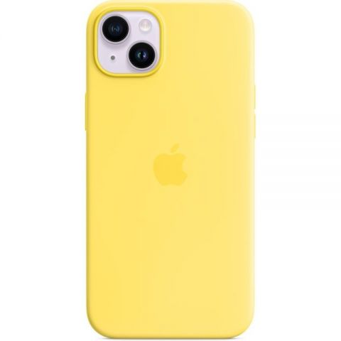 Чехол-накладка Apple Silicone Case with MagSafe для Apple iPhone 14 Plus Canary Yellow (MQUC3)