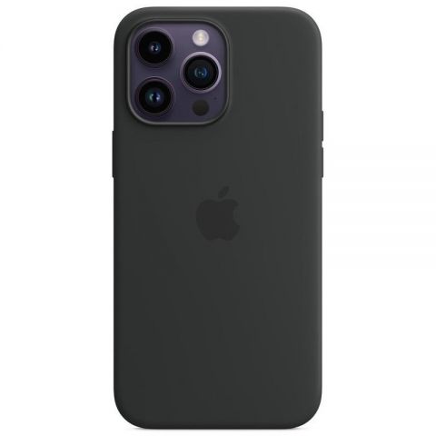 Чехол-накладка Apple Silicone Case with MagSafe для Apple iPhone 14 Pro Max Midnight (MPTP3)