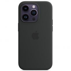 Чехол-накладка Apple Silicone Case with MagSafe для Apple iPhone 14 Pro Midnight (MPTE3)