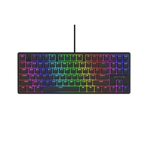 Клавиатура Hator Rockfall 2 Optica TKL Black (HTK-730)