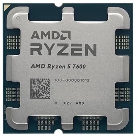 Процессор AMD Ryzen 5 7600 (3.8GHz 32MB 65W AM5) Multipack (100-100001015MPK)