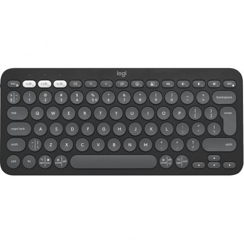 Клавиатура Logitech Pebble Keys 2 K380s Graphite (920-011851)