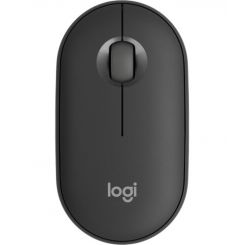 Мышь беспроводная Logitech Pebble Mouse 2 M350s Graphite (910-007015)