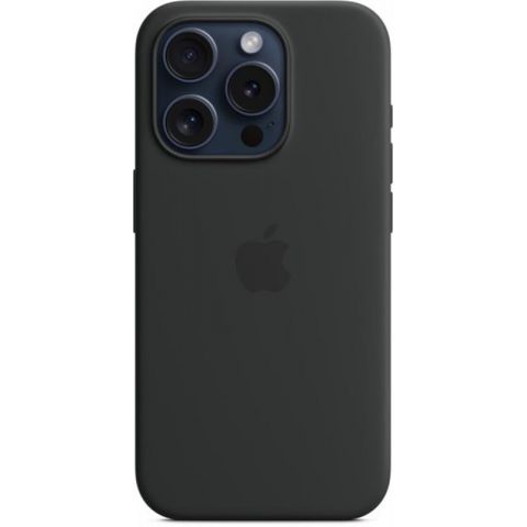 Чехол-накладка Apple Silicone Case with MagSafe для Apple iPhone 15 Pro Black (MT1A3)