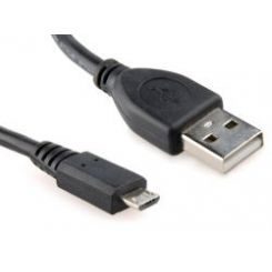 Кабель Cablexpert  USB - micro USB V 2.0 (M/M), 0.5 м, черный (CCP-mUSB2-AMBM-0.5M)