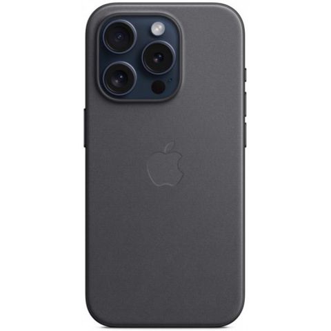 Чехол-накладка Apple FineWoven Case with MagSafe для Apple iPhone 15 Pro Black (MT4H3)