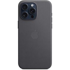 Чехол-накладка Apple FineWoven Case with MagSafe для Apple iPhone 15 Pro Max Black (MT4V3)