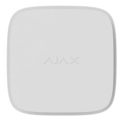 Беспроводной пожарный датчик Ajax FireProtect 2 RB white с сенсорами дыма и температуры со сменными батареями