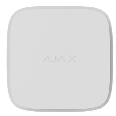 Беспроводной пожарный датчик Ajax FireProtect 2 RB white с сенсорами дыма и температуры со сменными батареями