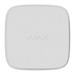 Беспроводной пожарный датчик Ajax FireProtect 2 SB white с сенсорами дыма и температуры со сменными батареями