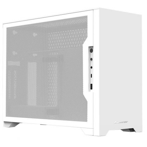 Корпус ALmordor Sharky 170I ITX White (ALS170IWH) без БП