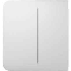 Кнопка для двухклавишного выключателя Ajax SideButton (2-gang) white