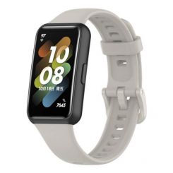 Силиконовый ремешок BeCover для Huawei Band 7/Honor Band 7 Gray (709462)