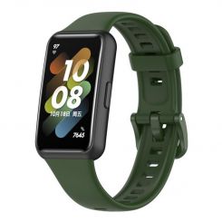 Силиконовый ремешок BeCover для Huawei Band 7/Honor Band 7 Green (709463)