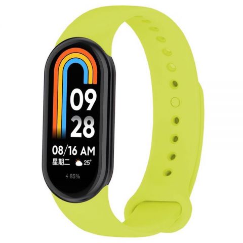 Силиконовый ремешок BeCover для Xiaomi Mi Smart Band 8 Lime (709401)