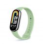 Силиконовый ремешок BeCover для Xiaomi Mi Smart Band 8 Light Green (709404)