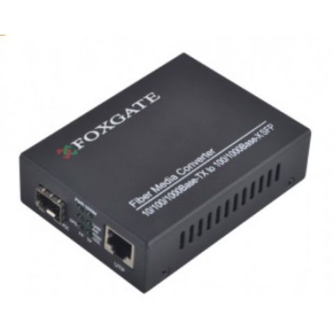 Медіаконвертер FoxGate EC-SFP1000-FE/GE-LFP