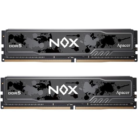 Модуль памяти DDR5 2x16GB/5200 Apacer NOX (AH5U32G52C522MBAA-2)
