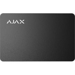 Бесконтактная карта Ajax Pass Black (10шт) для клавиатуры KeyPad Plus