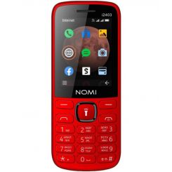 Мобильный телефон Nomi i2403 Dual Sim Red