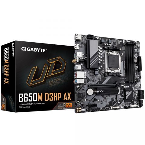 Материнська плата Gigabyte B650M D3HP AX Socket AM5 Материнська плата Gigabyte B650M D3HP AX Socket AM5