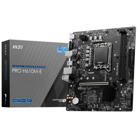 Материнская плата MSI Pro H610M-E Socket 1700