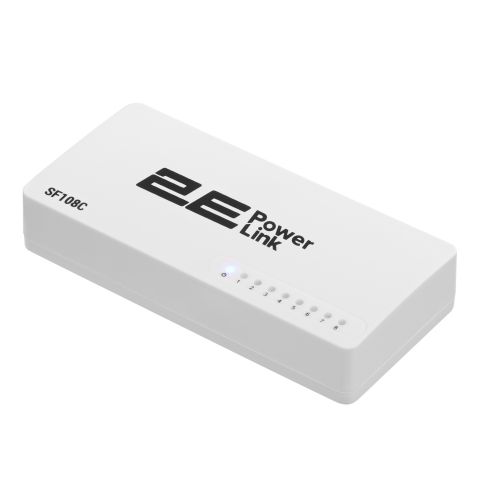 Коммутатор 2E PowerLink SF108C (8xFE, неуправляемый)
