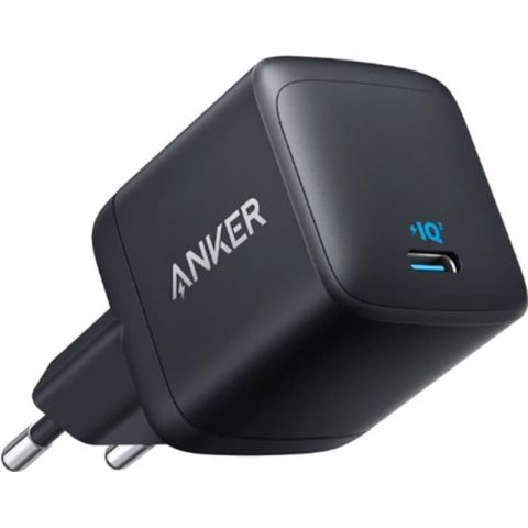 Сетевое зарядное устройство Anker PowerPort 313 - 45W PD + PPS USB-C Black (A2643G11)