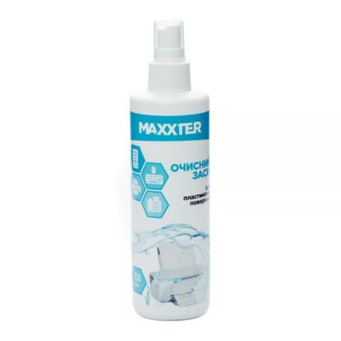 Очисний спрей Maxxter для пластику, 250 мл (CS-PL250-01) Очисний спрей Maxxter для пластику, 250 мл (CS-PL250-01)