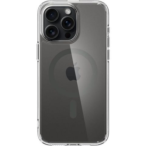 Чeхол-накладка Spigen Ultra Hybrid MagFit для Apple iPhone 15 Pro Graphite (ACS06716)