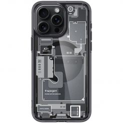 Чeхол-накладка Spigen Ultra Hybrid Zero One with MagFit для Apple iPhone 15 Pro Max Black (ACS06582) Чeхол-накладка Spigen Ultra Hybrid Zero One with MagFit для Apple iPhone 15 Pro Max Black (ACS06582)