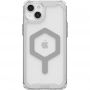 Чeхол-накладка Urban Armor Gear Plyo Magsafe для Apple iPhone 15 Plus Ice/Silver (114314114333)