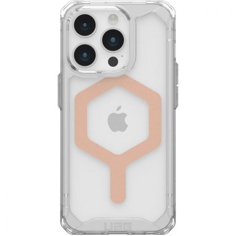 Чeхол-накладка Urban Armor Gear Plyo Magsafe для Apple iPhone 15 Pro Ice/Rose Gold (114286114348)
