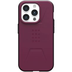 Чeхол-накладка Urban Armor Gear Civilian Magsafe для Apple iPhone 15 Pro Max Bordeaux (114295119049)