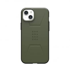 Чeхол-накладка Urban Armor Gear Civilian Magsafe для Apple iPhone 15 Plus Olive Drab (114306117272)