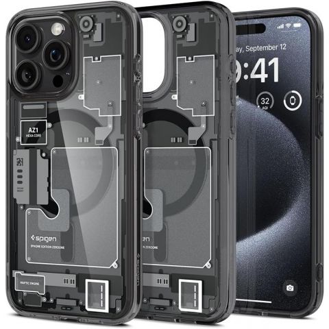 Чeхол-накладка Spigen Ultra Hybrid MagFit для Apple iPhone 15 Pro Zero One (ACS06721)
