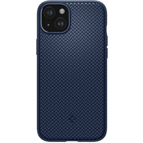 Чeхол-накладка Spigen Mag Armor MagFit для Apple iPhone 15 Plus Navy Blue (ACS06672)