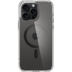 Чeхол-накладка Spigen Ultra Hybrid MagFit для Apple iPhone 15 Pro Max Carbon Fiber (ACS06578)