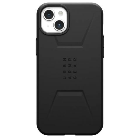 Чeхол-накладка Urban Armor Gear Civilian Magsafe для Apple iPhone 15 Plus Black (114306114040)