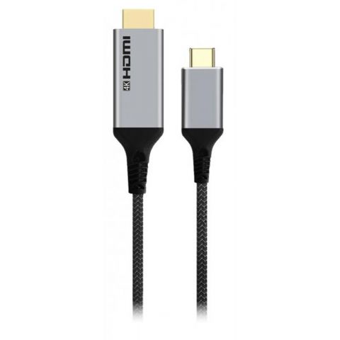 Кабель Cablexpert USB Type-C - HDMI (M/M), 1.8 м, черный (A-CM-HDMIM4K-1.8M)