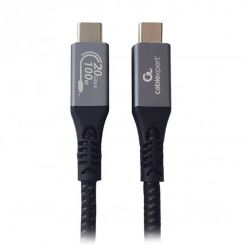 Кабель Cablexpert USB Type-C - USB Type-C (M/М), 100 W, 1.5 м, черный (CCBP-USB3-CMCM100-1.5M)