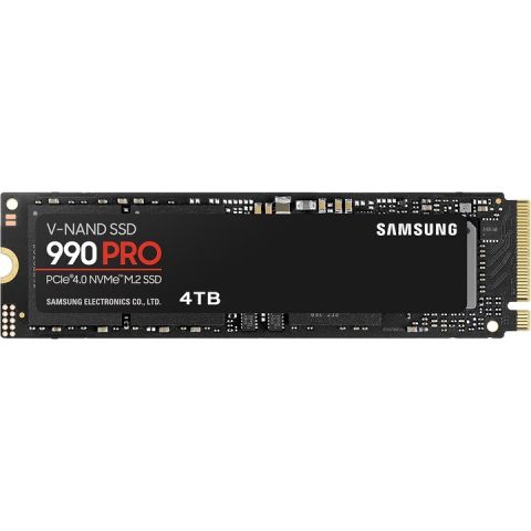 Накопитель SSD  4ТB Samsung 990 PRO M.2 2280 PCIe 4.0 x4 NVMe V-NAND MLC (MZ-V9P4T0BW)