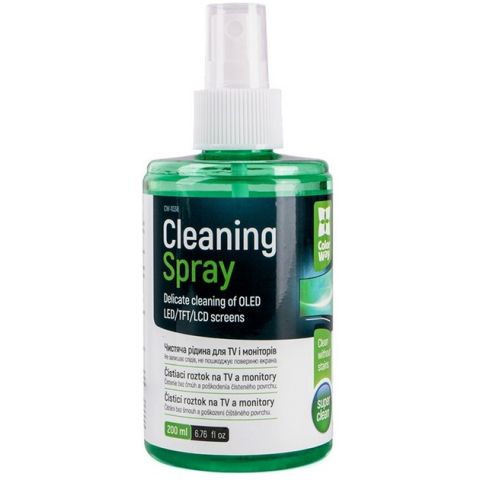 Чистяча рідина ColorWay (CW-1038) для LED/LCD/TFT екранів 200мл