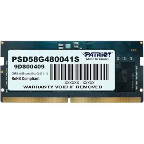 Модуль памяти SO-DIMM 8GB/4800 DDR5 Patriot Signature Line (PSD58G480041S)