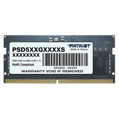 Модуль памяти SO-DIMM 32GB/4800 DDR5 Patriot Signature Line (PSD532G48002S)