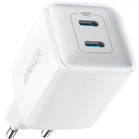 Сетевое зарядное устройство Anker PowerPort 521 Nano Pro White, 40 W, 2хUSB Type-C (A2038G21)