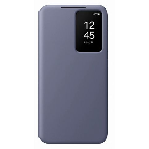 Чeхол-книжка Samsung Smart View Wallet Case для Samsung Galaxy S24 SM-S921 Violet (EF-ZS921CVEGWW)